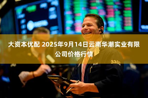大资本优配 2025年9月14日云南华潮实业有限公司价格行情